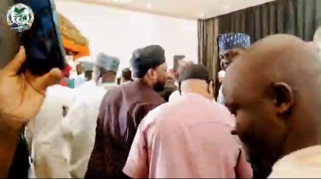 Dignitaries reception and VIP greetings at Ladi Kwali Hall