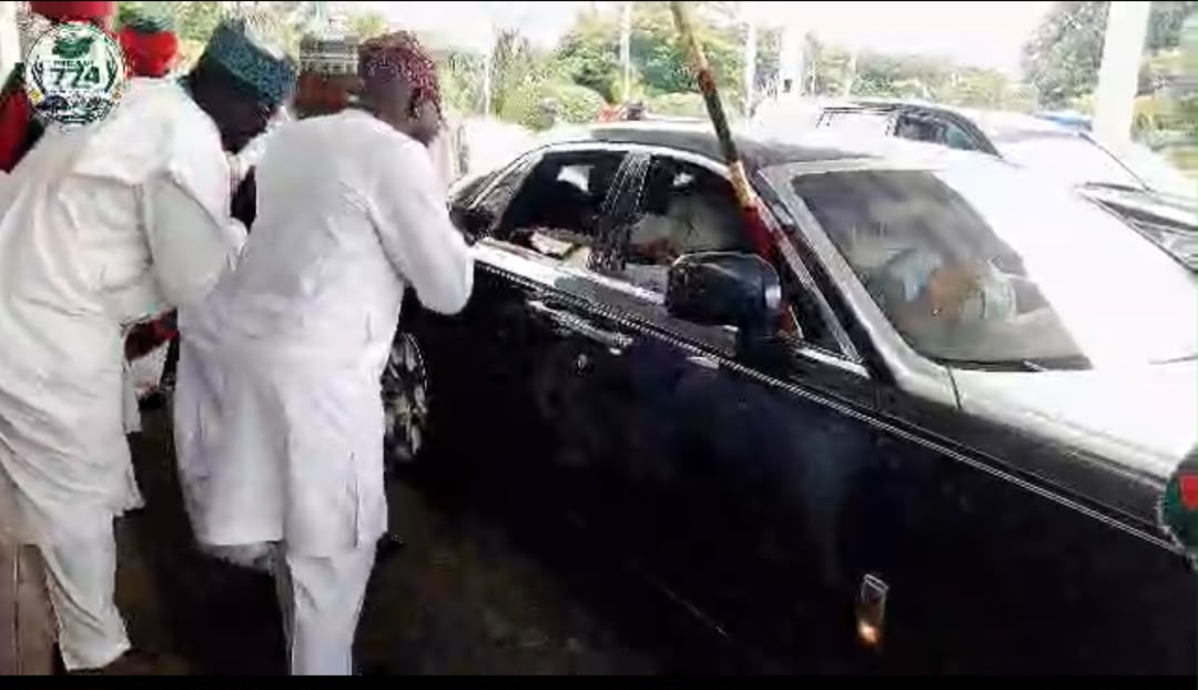Arrival of HRH the Emir of Kano at Abuja Continental