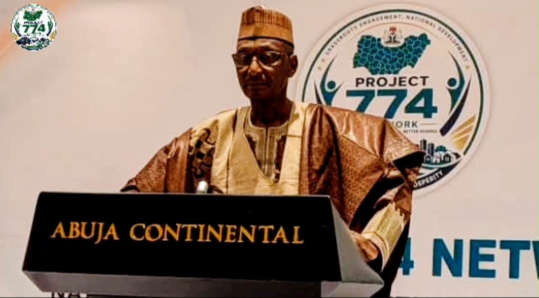 DIG Muhammad Usaini Gumel (Retired) addressing the Summit